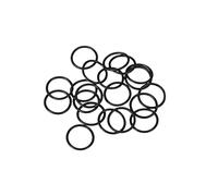 sourcing map Nitrilo Goma Juntas Tóricas 11mm OD 9mm ID 1mm Ancho, Métrico Sellado Junta, Paquete de 20