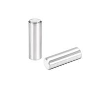 sourcing map Pasador 10 mm x 30 mm, Clavijas de Acero Inoxidable 304, Estantes de Apoyo, Pasadores de Madera para Literas, Tono Plateado 2 Piezas