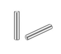 sourcing map Pasador 3 mm x 15 mm, Clavijas de Acero Inoxidable 304, Estantes de Apoyo, Pasadores de Madera para Literas, Tono Plateado 50 Piezas