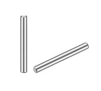 sourcing map Pasador 3 mm x 30 mm, Clavijas de Acero Inoxidable 304, Estantes de Apoyo, Pasadores de Madera para Literas, Tono Plateado 25 Piezas