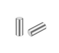 sourcing map Pasador 4 mm x 10 mm, Clavijas de Acero Inoxidable 304, Estantes de Apoyo, Pasadores de Madera para Literas, Tono Plateado 50 Piezas