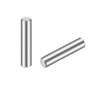 sourcing map Pasador 4 mm x 20 mm, Clavijas de Acero Inoxidable 304, Estantes de Apoyo, Pasadores de Madera para Literas, Tono Plateado 30 Piezas
