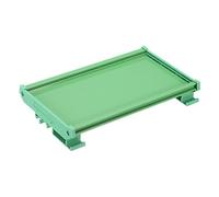 sourcing map PCB DIN Carril Montaje Portador, Circuito Placa Montaje Soporte 100x190mm Verde