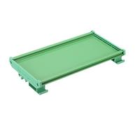 sourcing map PCB DIN Carril Montaje Portador, Circuito Placa Montaje Soporte 100x220mm Verde