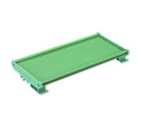 sourcing map PCB DIN Carril Montaje Portador, Circuito Placa Montaje Soporte 100x250mm Verde