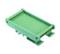 sourcing map PCB DIN Carril Montaje Portador, Circuito Placa Montaje Soporte 100x60mm Verde
