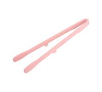 sourcing map Pinzas de silicona resistentes al calor, 265 mm de longitud, pinzas de cocina y cocina para parrilla, barbacoa, olla caliente, camping, servir ensalada, hornear pan, rosa