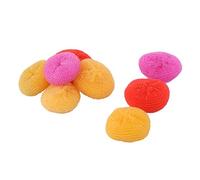 sourcing map Plato De Cocina Plato De Plástico De Malla De Lavado Limpieza De Lavado De Scrubber Pad 8 Piezas