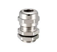 sourcing map Prensaestopas M12 de Metal de Cable conector impermeable glándulas articulaciones para 3mm-6.5mm diámetro gama