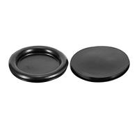 sourcing map Protector De Cable Pasamuros De Goma Resistente Al Aceite De 60mm De Diámetro De Fijación 5Pcs Negro