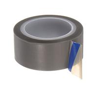 sourcing map PTFE Película Cinta Rollo, 0,8" x 33 Pies Alta Temperatura Cinta 0,06mm Grosor con Único Lado Adhesivo para Vacío Sellado Máquina, Manuales Impulso Selladoras, Gris