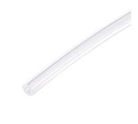 sourcing map PTFE Tubería Manguera Alta Temperatura Tubo Tubería Multifuncional Aislante 3mm ID x 4mm OD x 4.92pies Transparente