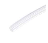 sourcing map PTFE Tubería Manguera Alta Temperatura Tubo Tubería Multifuncional Aislante 6mm ID x 7mm OD x 4.92pies Transparente