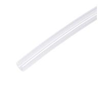 sourcing map PTFE Tubería Manguera Alta Temperatura Tubo Tubería Multifuncional Aislante 6mm ID x 8mm OD x 4.92pies Transparente