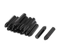 sourcing map Puntas de Destornillador Phillips 38mm Largo 20pcs Cabeza cruzada magnética de 8mm PH3