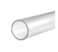 sourcing map PVC Rígido Redondo Tubería 43mm ID 50mm OD 0.3metros