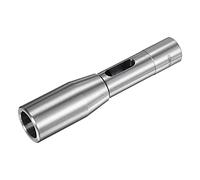 sourcing map R8 Vástago a MT3 Morse Cono Manguito Mandril Eje Reductor Adaptador para Torno fresadodo Taladro 7/16-20UNF Roscado 45# Acero