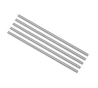 sourcing map Redonda Acero Varilla, 3mm HSS Torno Barra Culata Herramienta 100mm Longitud, para Eje Engranaje Taladro Tornos Mandril Máquina Torneado Miniatura Eje,5 Piezas