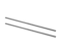sourcing map Redonda Acero Varilla, 5,5mm HSS Torno Barra Culata Herramienta 200mm Longitud, para Eje Engranaje Taladro Tornos Mandril Máquina Torneado Miniatura Eje,2 Piezas