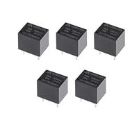 sourcing map Relé de potencia electromagnética PCB, JQC-T78-DC24V-A DC 24V Bobina SPST 4 pines, 5 piezas