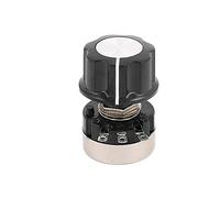 sourcing map RV24YN 20S/B302 3k ohm Potenciómetro de Película de Carbón Cono Giratorio w la Perilla