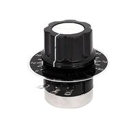 sourcing map RV24YN 20S B502 5K Ohmio Potenciómetro De Carbón Cónico w Dial
