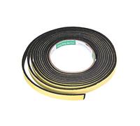 sourcing map Sellante Espuma Cinta 10mm Ancho 3mm Grosor 4m/13pies Longitud, Autoadhesivo Burlete para Ventana Puerta Aislamiento