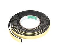 sourcing map Sellante Espuma Cinta 15mm Ancho 3mm Grosor 4m/13pies Longitud, Autoadhesivo Burlete para Ventana Puerta Aislamiento