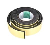 sourcing map Sellante Espuma Cinta 50 mm Ancho 5mm Grosor 3 M/9.8pies Longitud, Autoadhesivo Burlete para Ventana Puerta Aislamiento