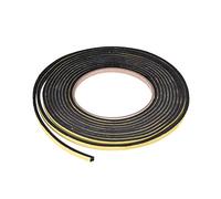 sourcing map Sellante Espuma Cinta 5mm Ancho 3mm Grosor 4m/13pies Longitud, Autoadhesivo Burlete para Ventana Puerta Aislamiento