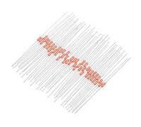 sourcing map Sensores de temperatura de 10K ohmios, termistores NTC resistencias de MF58 3950B, 50 Piezas