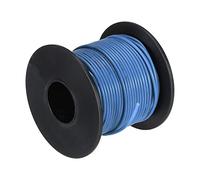 sourcing map Silicona Cable 20AWG Azul Carrete 30m Eléctrico Estañado Cobre Estándar Alta-Temperatura Conexión Cable para Coche Modelo Manipulador Electrodomésticos Aparatos, Bricolaje