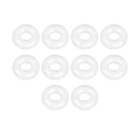 sourcing map Silicona Junta Tórica, 11mm DE, 5mm DI, 3mm Ancho, VMQ Sello Anillos Junta, Blanco, Paquete De 10