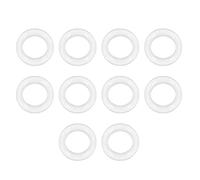 sourcing map Silicona Junta Tórica, 12mm DE, 8mm DI, 2mm Ancho, VMQ Sello Anillos Junta, Blanco, Paquete De 10