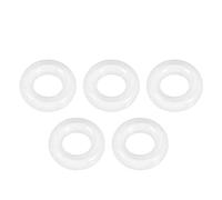 sourcing map Silicona Junta Tórica, 8mm DE, 4mm DI, 2mm Ancho, VMQ Sello Anillos Junta, Blanco, Paquete De 5