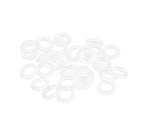 sourcing map Silicona Junta Tórica, 9mm DE, 5mm DI, 2mm Ancho, VMQ Sello Anillos Junta, Blanco, Paquete De 30
