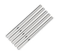 sourcing map Soporte de Papel de Lija de Mandril Recto de Vástago de 3mm para Disco de Lijado Abrasivo 5 Piezas