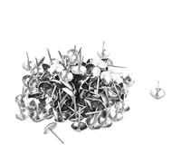 sourcing map Tachuela De Clavo Tono Plata Alfiler De Pared Muebles Metálicos De Oficina De 10 X 15mm 100Pcs