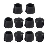 sourcing map Tapas para Silla de 19mm Diámetro Interior, Cubierta de Patas de Mesa de Muebles de Goma, Protector de Suelo, Reduce el Ruído, Prevenir Arañazos, 10 Unidades