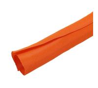 sourcing map Telar de alambre trenzado, 20 pies (6 m) - 1 1/4 pulgadas (32 mm), manga de gestión de cables trenzados divididos para automoción, tubo de malla dividida para gestión de múltiples cables
