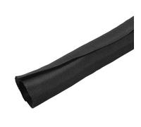 sourcing map Telar de alambre trenzado, 20 pies (6 m) - 1 1/4 pulgadas (32 mm), manga de gestión de cables trenzados divididos para automoción, tubo de malla dividida para gestión de múltiples cables