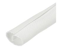 sourcing map Telar de alambre trenzado, 66 pies (20 m) - 5/16 pulgadas (8 mm), manga de gestión de cables trenzados divididos para automoción, tubo de malla dividida para gestión de múltiples cables