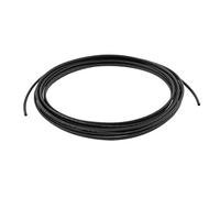 sourcing map Termorrectráctil Tubería, 2mm Diámetro 2: 1 Relación Termorrectráctil Tubo Alambre Envoltura 5m Negro para Aislamiento Eléctrico Cable Reparación Conexión