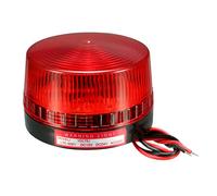 sourcing map Testigo Lámpara LED Flash Industrial Torre de señal AC 220V 1W rojo LTE-5061