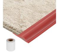 sourcing map Tira de transición para alfombras, 1 m x 1.3 pulgadas, tira de transición de alfombra a azulejo, tiras de borde de suelo con cinta, borde laminado para unir huecos, azulejos de suelo