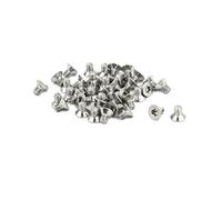 sourcing map Tornillo TORX M2x3mm T6 de acero inoxidable 304 40pcs