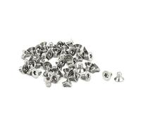 sourcing map Tornillo TORX M2x3mm T6 de acero inoxidable 304 50pcs
