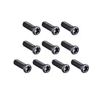 sourcing map Tornillos torx m3x10mm para reemplazos carburo cnc torno acero al carbono 10 unids