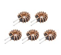 sourcing map Toroidal Inductancia Cobre Bobina Magnético Inductor 10uH 7A para DIY Circuito Placa Paquetes 5