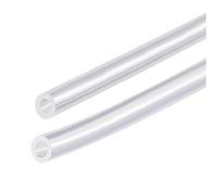 sourcing map Transparente Silicona Tubo Manguera Kit 1mm ID y 1,5mm ID 6,6 Pies Flexible para Agua Manguera Aire Tubo